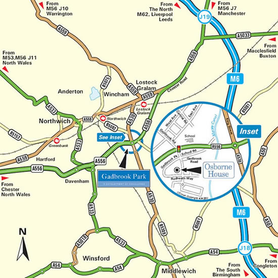 Location of Osborne House